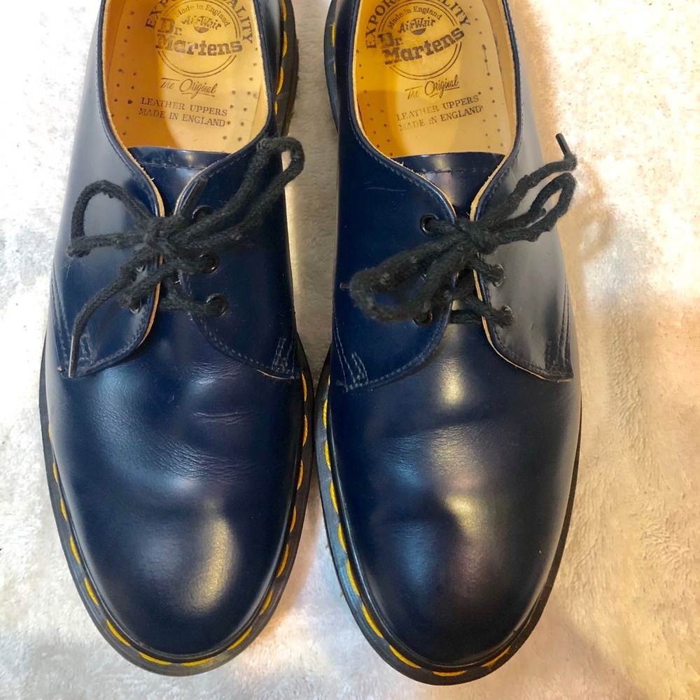 Dr. Martens - Made in England 1990s vintage Navy